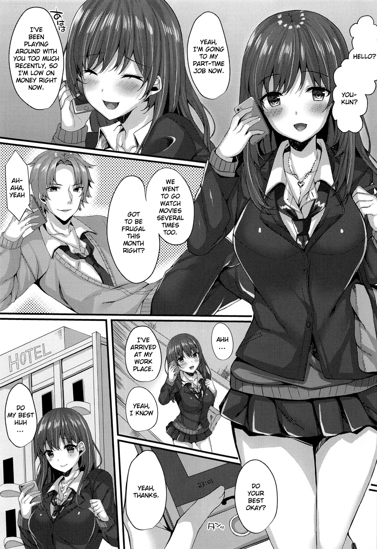 hentai manga Student Delivery - Takatou Yuri's Personal NTR Experience
